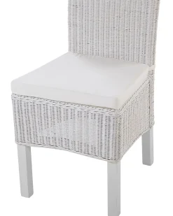 Rattanstuhl Weis 2Er Set Andes