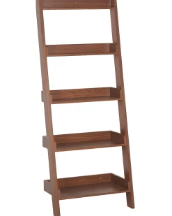 Regal Dunkler Holzfarbton 5 Facher Mobile Trio