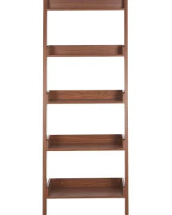 Regal Dunkler Holzfarbton 5 Facher Mobile Trio