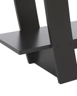 Regal Schwarz 5 Facher Ovales Design 180 Cm Kener
