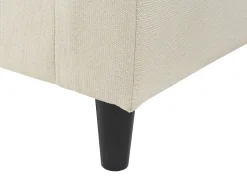 Reversible Fabric Corner Sofa Beige Elvenes