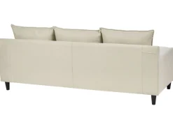 Reversible Fabric Corner Sofa Beige Elvenes