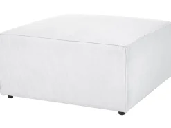 Right Hand 3 Seater Modular Jumbo Cord Corner Sofa With Ottoman Off White Lemvig