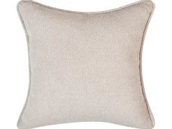 Right Hand Boucle Chaise Lounge Light Beige Chevannes