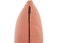 Right Hand Boucle Chaise Lounge Peach Pink Chevannes