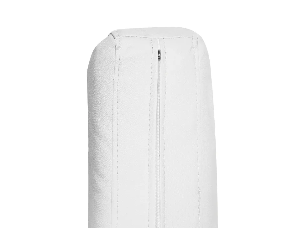 Right Hand Corner Leather Sofa White Stockholm