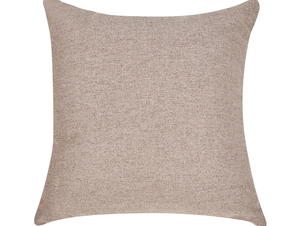 Right Hand Fabric Chaise Lounge Light Brown Riom