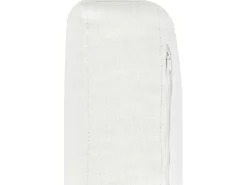 Right Hand Fabric Corner Sofa White Breda