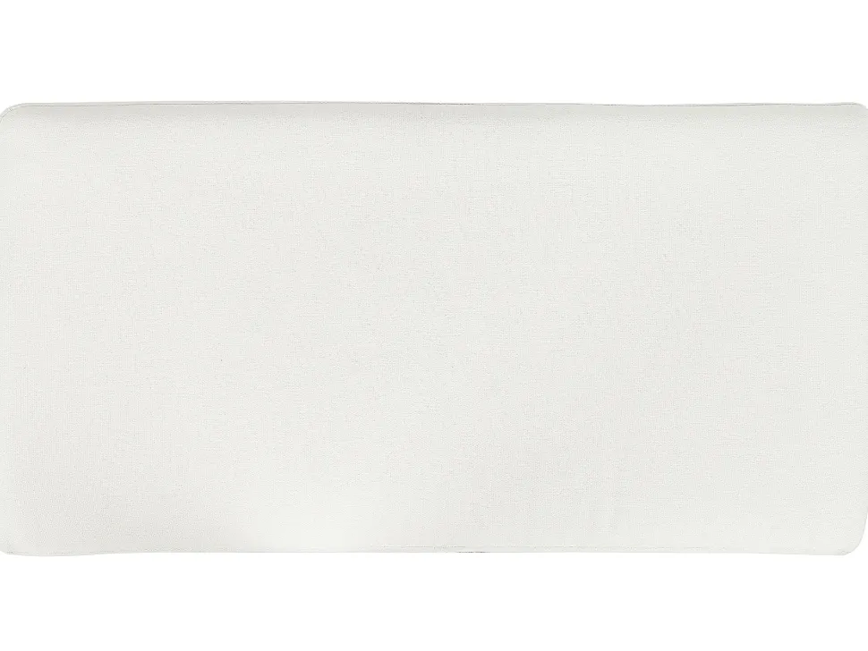 Right Hand Fabric Corner Sofa White Breda
