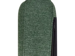 Right Hand Fabric Corner Sofa Dark Green Breda