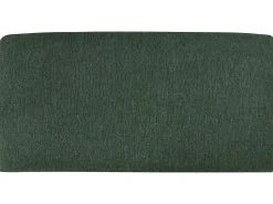 Right Hand Fabric Corner Sofa Dark Green Breda