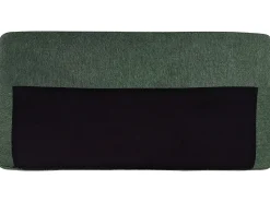 Right Hand Fabric Corner Sofa Dark Green Breda
