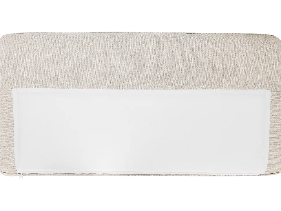 Right Hand Fabric Corner Sofa Beige Breda
