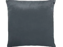 Right Hand Velvet Chaise Lounge With Storage Dark Grey Meri