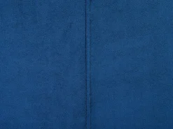 Right Hand Velvet Corner Sofa Navy Blue Oslo