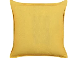 Samtkissen Sonnenmuster Senfgelb 45 X 45 Cm 2Er Set Rapis