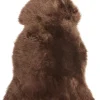 Schaffell Dunkelbraun 100-110 Cm Uluru