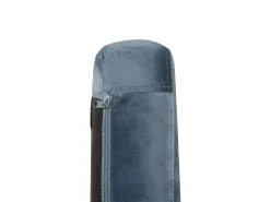 Schaukelsessel Samtstoff Blau Oxie