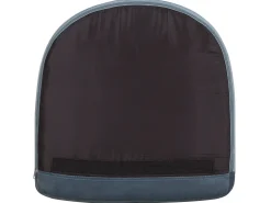 Schaukelsessel Samtstoff Blau Oxie