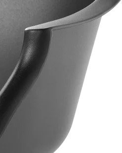 Schaukelstuhl Kunststoff / Buchenholz Schwarz Harmony