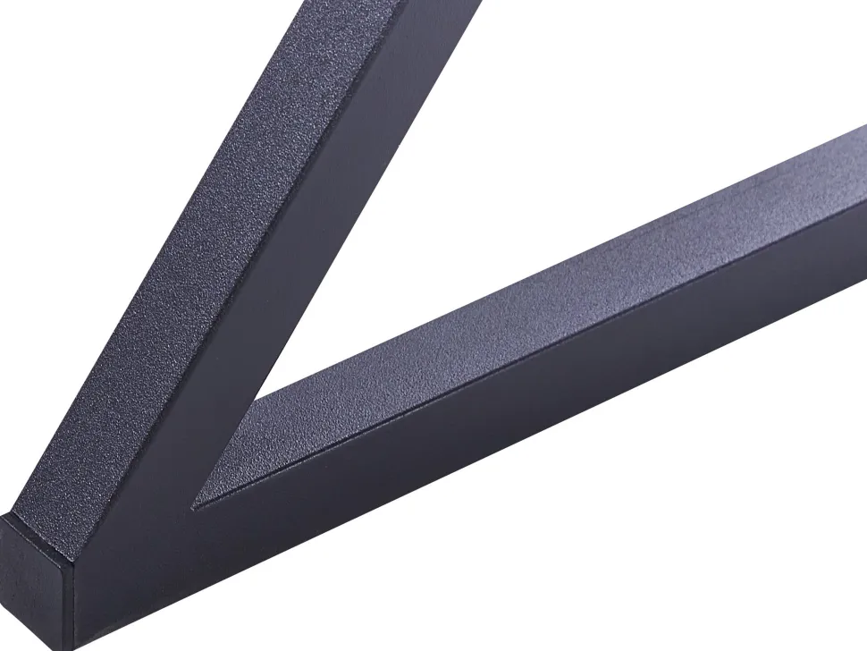 Schreibtisch Dunkler Holzfarbton / Schwarz 120 X 54 Cm Mit Schublade Noxon