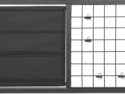 Schreibtisch Dunkler Holzfarbton / Schwarz 118 X 60 Cm Vince