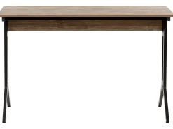Schreibtisch Dunkler Holzfarbton 120 X 48 Cm Creek