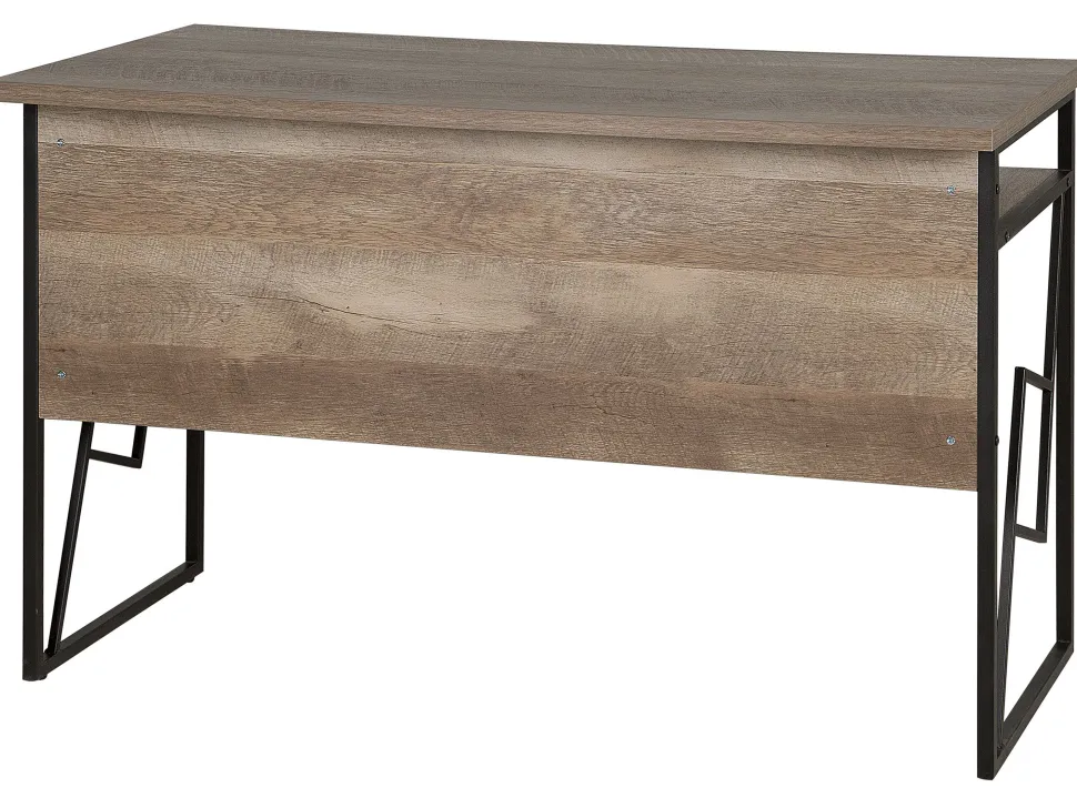 Schreibtisch Dunkler Holzfarbton 120 X 60 Cm Forres