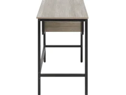 Schreibtisch Heller Holzfarbton 120 X 48 Cm 2 Schubladen Grant