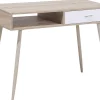 Schreibtisch Heller Holzfarbton 100 X 48 Cm Deora