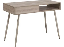 Schreibtisch Heller Holzfarbton 100 X 48 Cm Deora