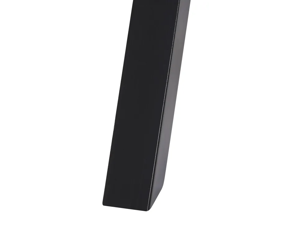Schreibtisch Schwarz / Heller Holzfarbton 103 X 50 Cm 2 Schubladen Ekart
