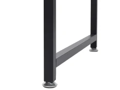 Schreibtisch Weis / Dunkler Holzfarbton 120 X 60 Cm Dese