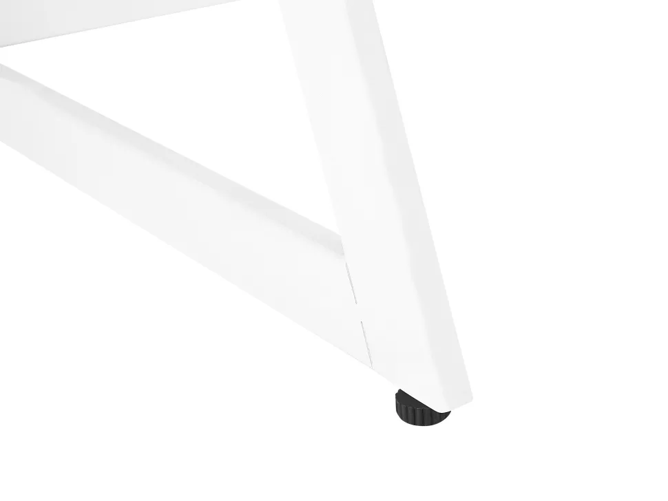 Schreibtisch Weis / Heller Holzfarbton 120 X 60 Cm Quito