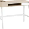 Schreibtisch Weis / Heller Holzfarbton 100 X 55 Cm Paramaribo