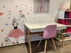 Schreibtisch Weis 120 X 70 Cm 2 Schubladen Sheslay