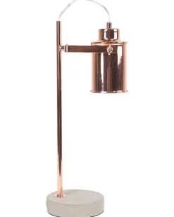 Schreibtischlampe Kupfer 37 Cm Rund Mundaka
