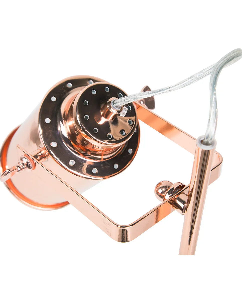 Schreibtischlampe Kupfer 37 Cm Rund Mundaka