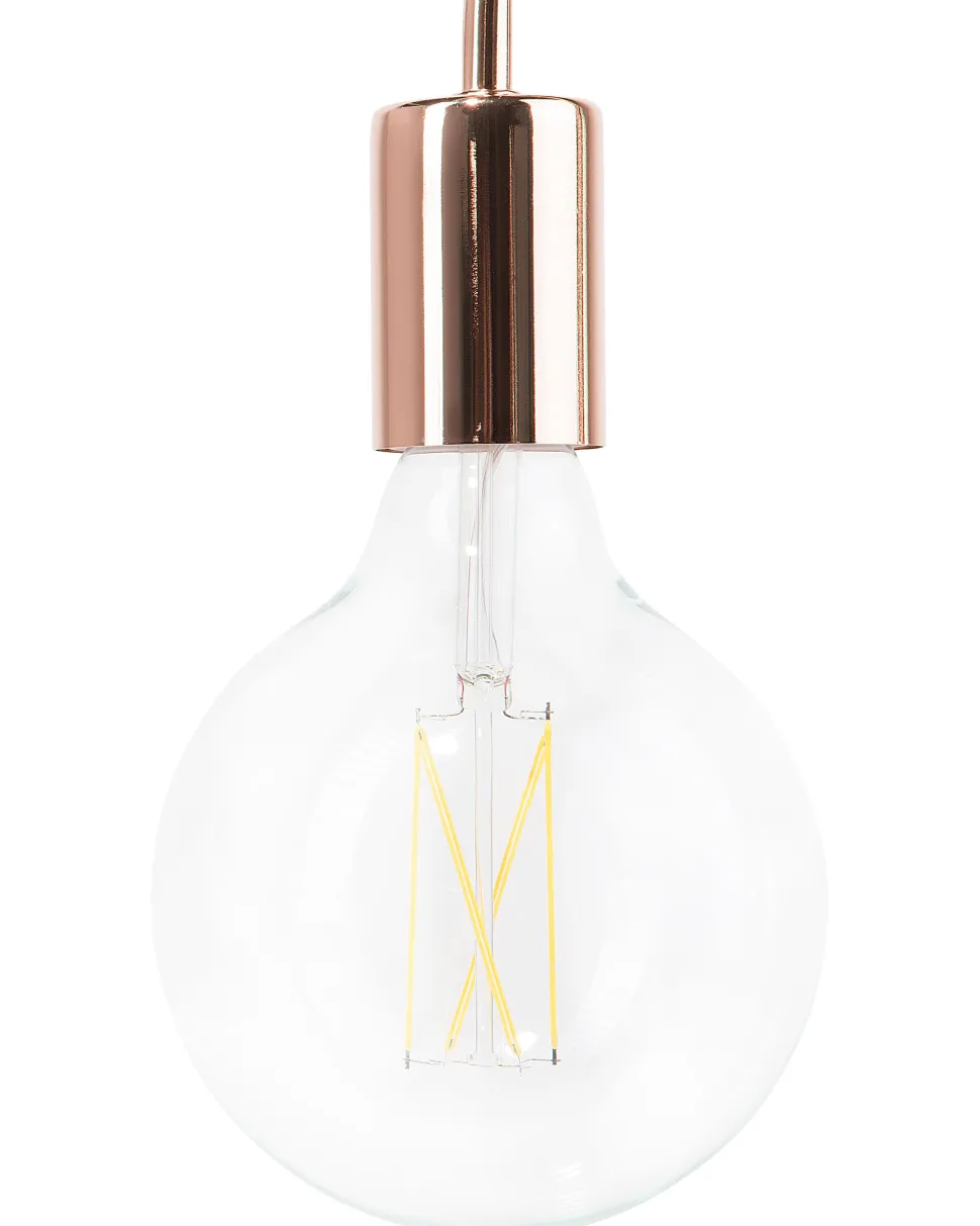 Schreibtischlampe Kupfer 48 Cm Rund Savena