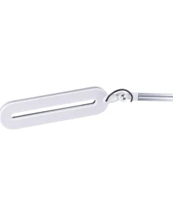 Schreibtischlampe Led Metall Silber 80 Cm Verstellbar Grus