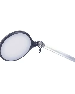 Schreibtischlampe Led Metall Silber 34 Cm Verstellbar Eridanus