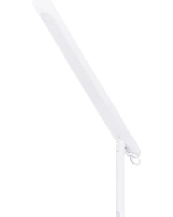 Schreibtischlampe Led Metall Weis 38 Cm Verstellbar Draco