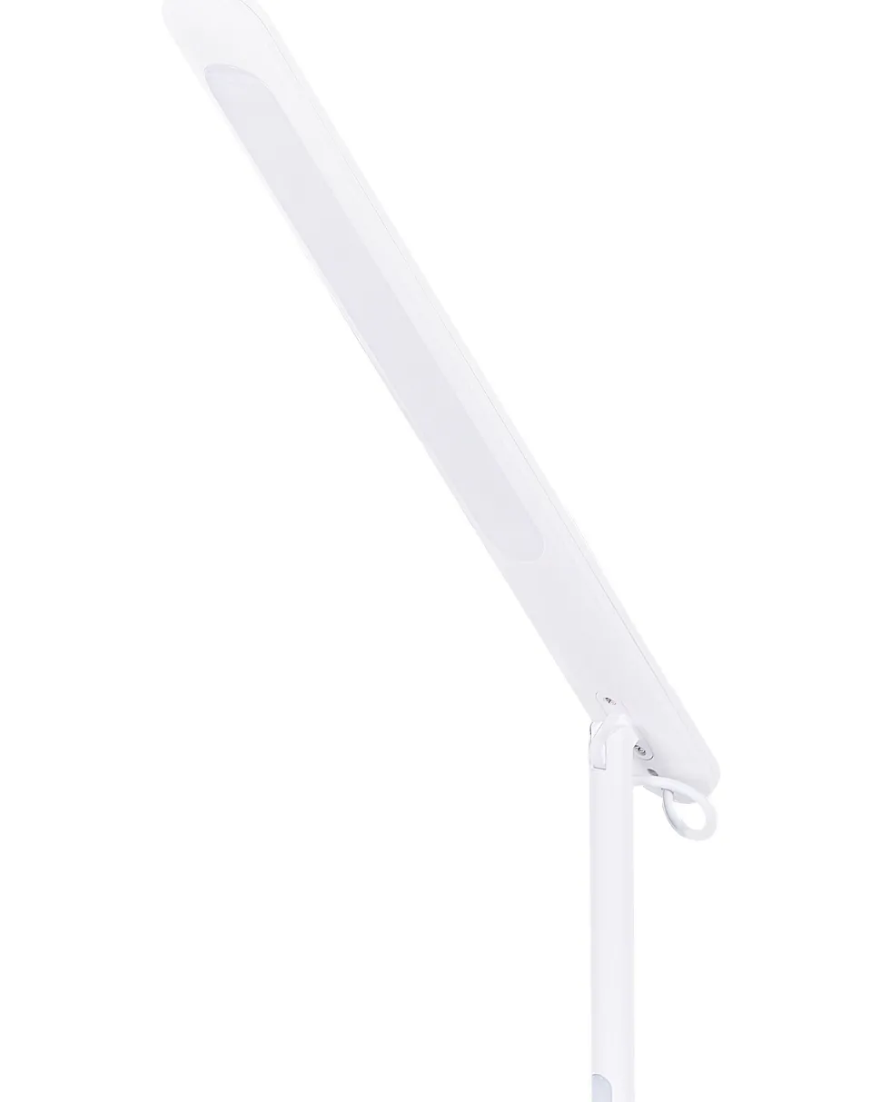 Schreibtischlampe Led Metall Weis 38 Cm Verstellbar Draco