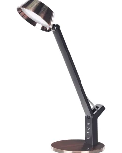 Schreibtischlampe Led Metall Kupfer 40 Cm Verstellbar Mit Usb-Port Chamaeleon