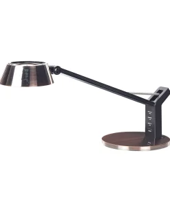 Schreibtischlampe Led Metall Kupfer 40 Cm Verstellbar Mit Usb-Port Chamaeleon