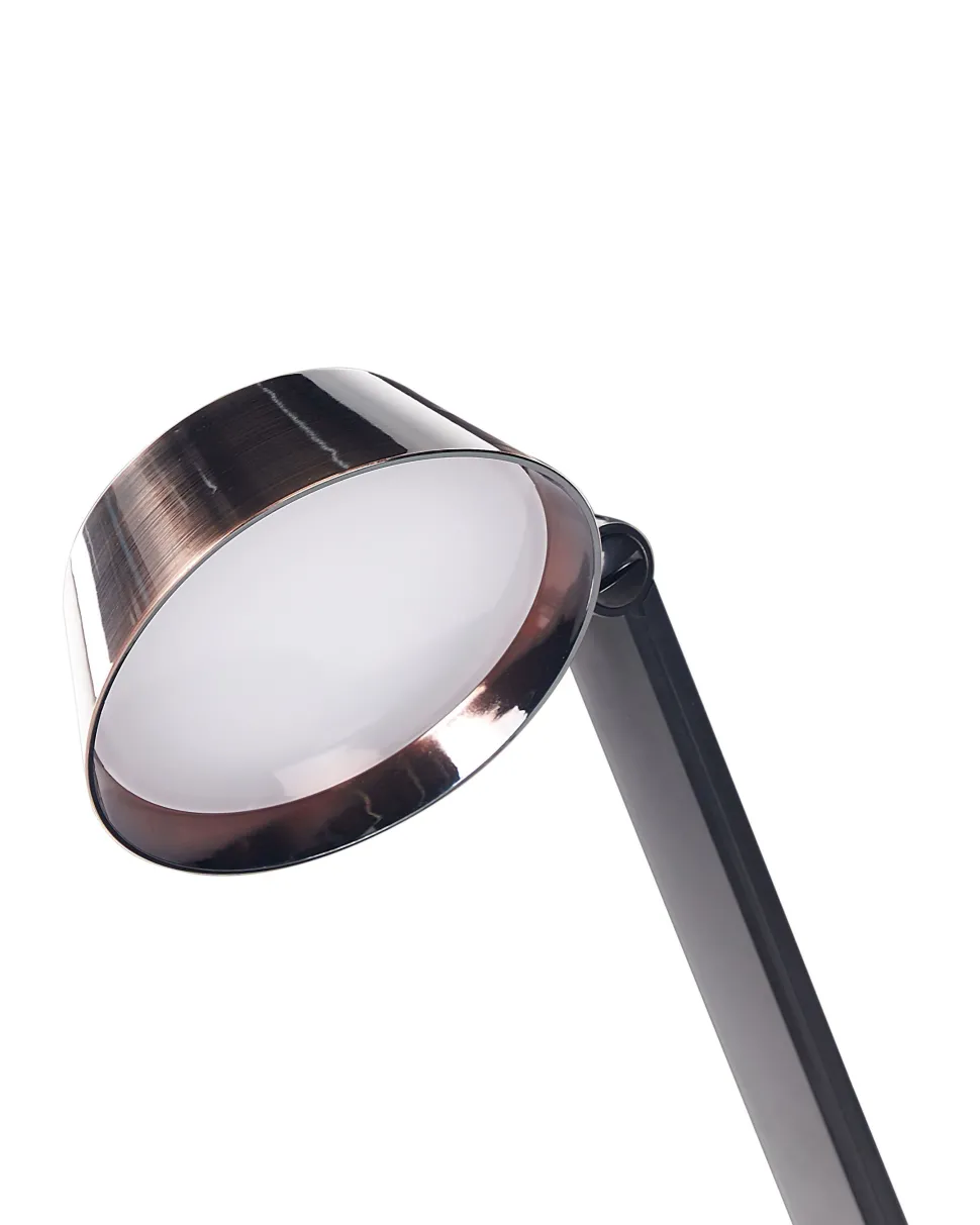 Schreibtischlampe Led Metall Kupfer 40 Cm Verstellbar Mit Usb-Port Chamaeleon