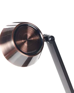 Schreibtischlampe Led Metall Kupfer 40 Cm Verstellbar Mit Usb-Port Chamaeleon