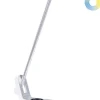 Schreibtischlampe Led Metall Weis / Silber 45 Cm Verstellbar Mit Usb-Port Corvus