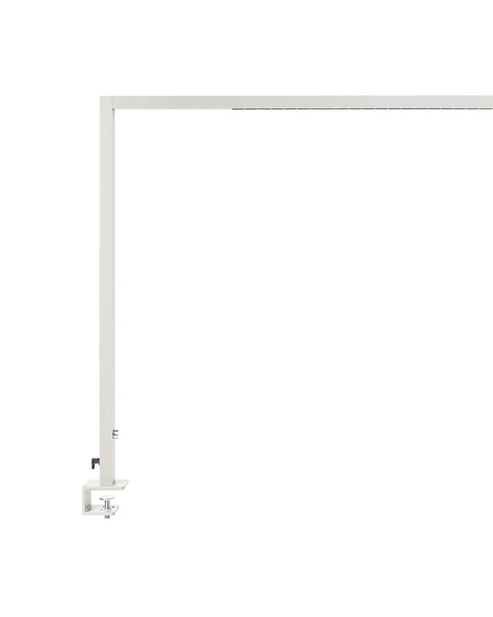 Schreibtischlampe Led Metall Silber Klemmbar Volans