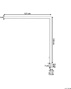 Schreibtischlampe Led Metall Silber Klemmbar Volans